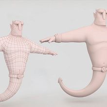 Personaje Demonio. 3D project by Érika G. Eguía - 07.20.2013