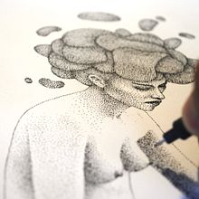 Unhappy girl. Un progetto di Illustrazione tradizionale di Pablo Jurado Ruiz - 26.11.2013