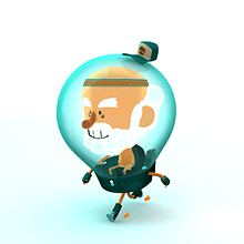 Hop Hop. Design, Traditional illustration, and 3D project by Rafael Carmona - 11.26.2013