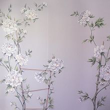 Mural floral y reforma cocina. Design project by Garabato - 09.27.2013
