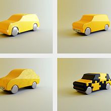 Área Coches. Design, Traditional illustration, and 3D project by Alberto Bugallo Fernández - 11.27.2013