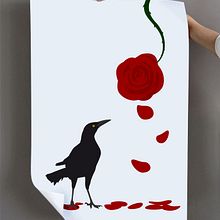 Cuervo. Design, Traditional illustration, and Advertising project by Rafa Garcia - 05.15.2010