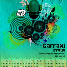 calendario 2014 GARRAXI IRRATIA / radio libre Garraxi. Design, Traditional illustration, and Graphic Design project by elena vera - 11.28.2013