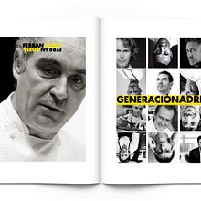 Los Hijos de Ferran Adriá. Design, Traditional illustration, and Advertising project by Pedro Manero Aranda - 11.28.2013