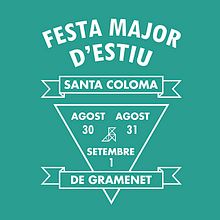 Santa Coloma de Gramenet | Festa Major 2013. Design project by Alexis Diaz Garduño - 11.28.2013