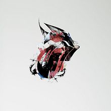 The fifty New Logos Project. The Rolling Stones. Design, Traditional illustration, and Advertising project by Pedro Manero Aranda - 11.28.2013