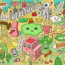 Healthy U. Design, Traditional illustration, and Advertising project by Eduardo Bertone - 11.28.2013