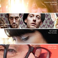 Music Label Web Site. Design, Music, and Photograph project by Olga S. Ortiz - 11.28.2013