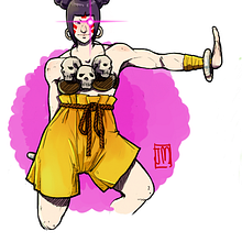Street Fighter - Reversal. Un progetto di Illustrazione tradizionale di Jessica Mars - 29.11.2013