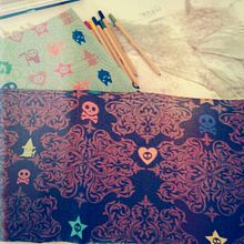 Diseño de telas. Traditional illustration project by Sara Fitta - 11.30.2013