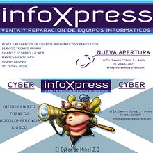 Publicidad InfoXpress. Een project van  Reclame y  Ontwerp van Eva María Gascón Cruz - 30.11.2013