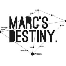 Identidad Marc's Destiny. Design project by Daniel Rodríguez Feria - 07.31.2013