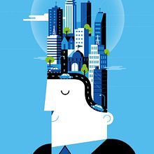 BBVA Ilustración Corporativa. Ein Projekt aus dem Bereich Traditionelle Illustration von Mᴧuco Sosᴧ - 14.12.2013