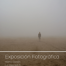 Cartel Exposición fotográfica . Design, and Photograph project by Marta Gorjón - 12.01.2013
