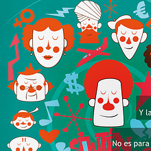 PORTADA ILUSTRADA - Revista el Clavo #75. Design, and Traditional illustration project by Jhonny Núñez - 11.10.2013