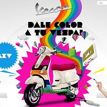 VESPA - EDITOR ADHESIVOS. Design project by Aitor Saló - 12.02.2013