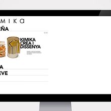 KIMIKA WEB. Un progetto di Design, Illustrazione tradizionale e Pubblicità di Adalaisa Soy - 03.12.2011