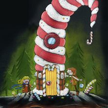 La casita de chocolate. Un proyecto de Ilustración tradicional de Iván Torres - 03.12.2013