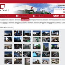 Website Dinámico Magmagrupo. Un proyecto de Diseño, Publicidad y Fotografía de Antonio Vidal Planells - 04.12.2013