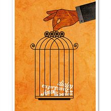 Gàbia. Design, Traditional illustration, and Advertising project by Rafa Garcia - 04.16.2006