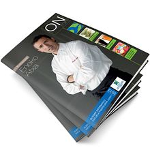 Diseño y maquetación de revista para Escuela de Hostelería de Leioa. Ein Projekt aus dem Bereich Design und Traditionelle Illustration von Izaskun Sáez - 14.07.2013