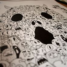 Doodle's Monster. Design, and Traditional illustration project by Mickael Brana - 12.09.2013