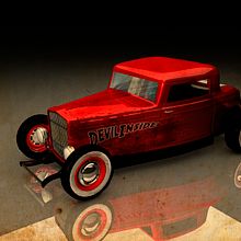 Hotrod. 3D project by José Juan Torres - 12.09.2013
