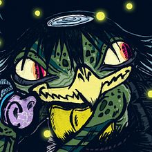 Kappa yokai Ein Projekt aus dem Bereich Traditionelle Illustration und Design von Figuren von Javier KF - 02.12.2013