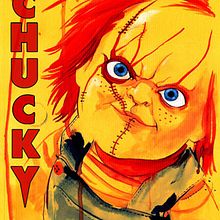 Ilustración: Chucky (Child's Play). Un progetto di Illustrazione tradizionale di Martín Enrique Pelozo - 09.12.2013