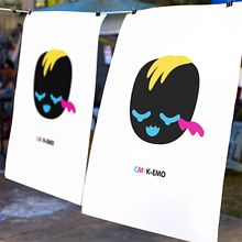 CMYK-EMO. Design, and Traditional illustration project by MICAELA CARBAJAL - 12.10.2013