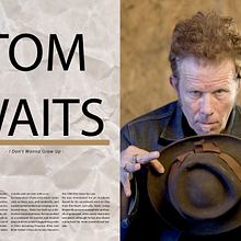 Tom Waits Article. Un proyecto de Diseño, Publicidad, Música, Fotografía, Cine, vídeo y televisión de Adrià Jiménez Bové - 11.12.2013