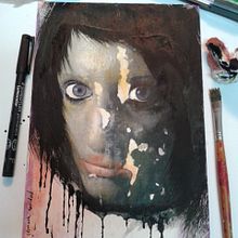 Minerva. Traditional illustration project by Gemma Navidad - 12.11.2013