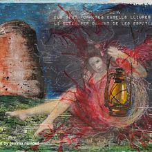 La dama Roja. Traditional illustration project by Gemma Navidad - 12.11.2013