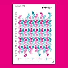 Calendar 2014. Design project by Alba Piqué - 12.11.2013