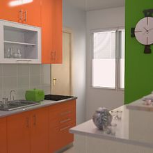 infoarquitectura 3d cocina. Un proyecto de Diseño, Publicidad y 3D de Óscar García Vélez - 12.12.2013