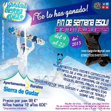 Gudar Promocion Nieve. Design, and Advertising project by Elena Doménech - 12.12.2013