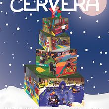 Cartell Parc de Nadal 2014 / Cartel Parque de Navidad 2014. Un progetto di Design, Illustrazione tradizionale, Pubblicità e Fotografia di Josep Grau Márquez - 09.11.2014