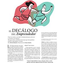 El país semanal (representación de un artículo de prensa). Design, and Traditional illustration project by Xènia Charles castro - 10.08.2013