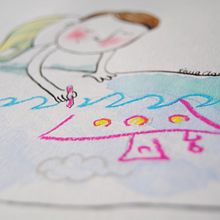 Técnica mixta. Traditional illustration project by Xènia Charles castro - 02.05.2013