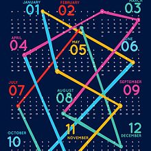 Calendar 2014. Un progetto di Illustrazione tradizionale di Judy Kaufmann - 15.12.2013