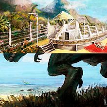 Jurassic world. Een project van  Ontwerp, Traditionele illustratie,  Reclame y Film, video en televisie van Francisco Iglesias Periáñez - 15.12.2013