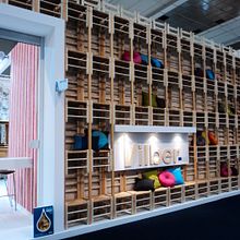 Stand Textiles Vilver. Feria Mood 2012. (Bruselas). Un proyecto de Publicidad de Paula Jimenez Peiro - 08.09.2012