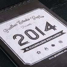 Calendario Refranero 2014. Een project van  Ontwerp van Pablo Fernández Tejón - 18.12.2013