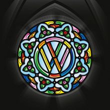 Yorokobu - Stain Glass. Traditional illustration project by Baimu Studio - 12.21.2013