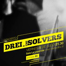 Concierto Drei + The Solvers. Un proyecto de Diseño de Gerardo Daglio López - 19.12.2013