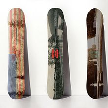 Burton Snowboards’ 2015 ‘Backyard Project’ collection.. Design projeto de Lorenzo Bennassar - 22.12.2013