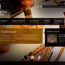 Diseño Web ArtesanodelMueble.com. Design project by Closemarketing - 10.31.2013