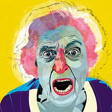 Angry People. Traditional illustration project by Alvaro Tapia Hidalgo - 11.30.2013