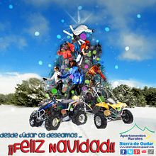 Felicitación Navideña Gúdar Apartamentos. Design, and Advertising project by Elena Doménech - 12.26.2013