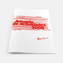 Anuario actividades Fundación Laboral de la Construcción. Design project by Natalia Alcalá Melero - 12.11.2008